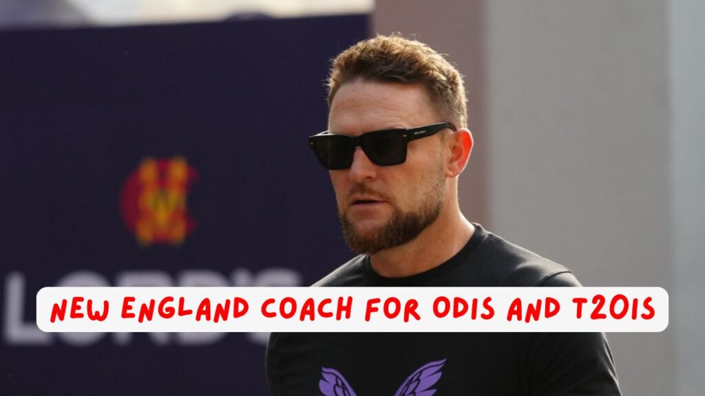 Brendon McCullum - New England coach for ODIs and T20Is