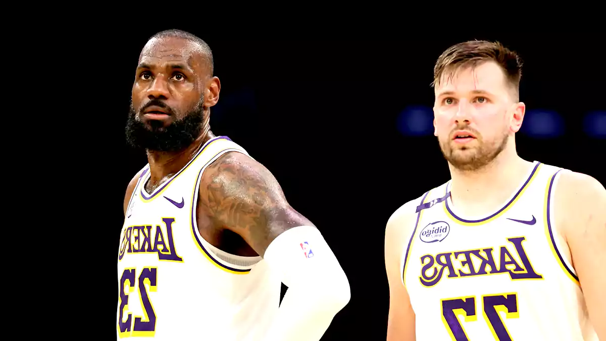 Los Angeles Lakers superstars Luka Doncic